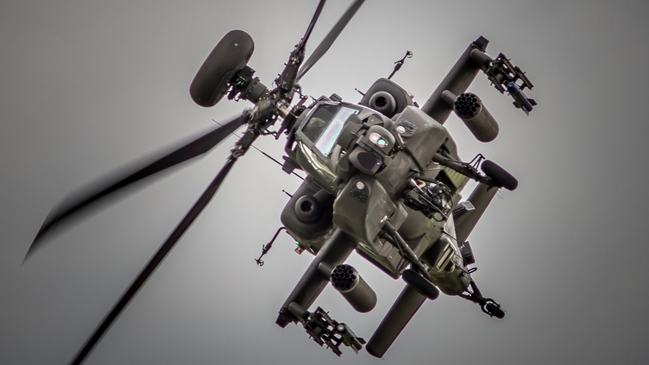AH-64D Apache attack helicopter