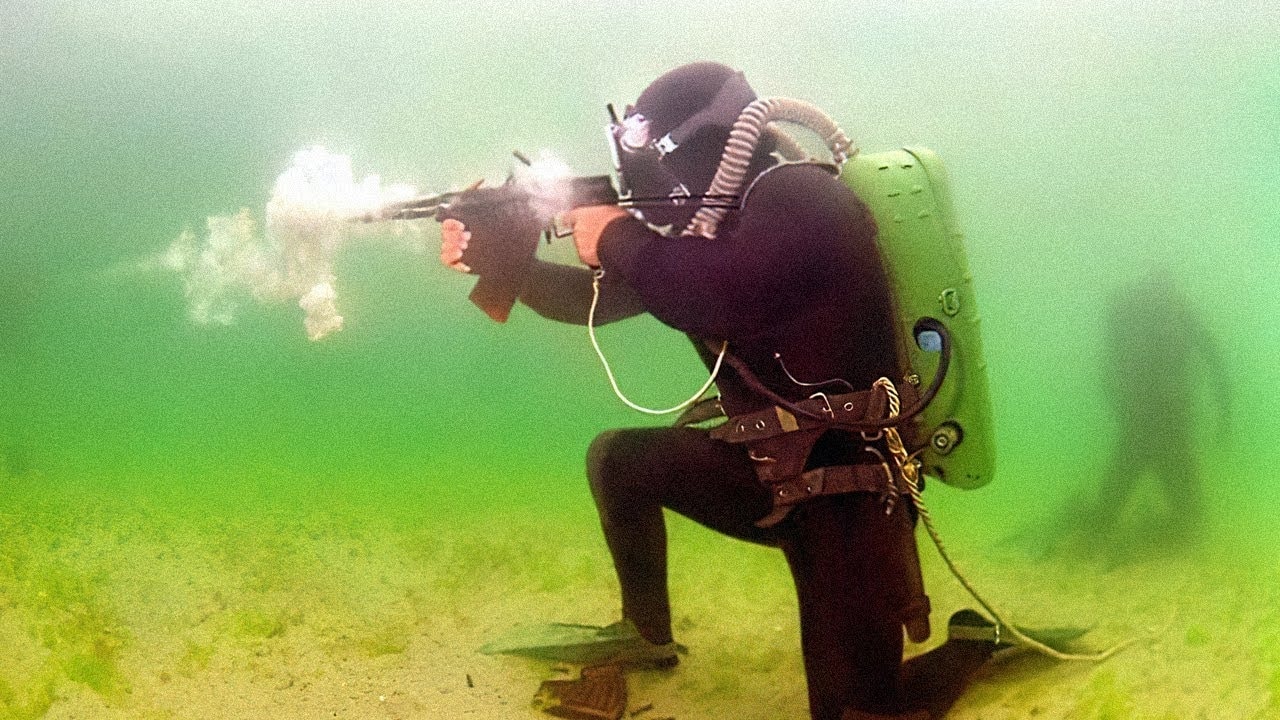 Soviet APS Underwater Rifle