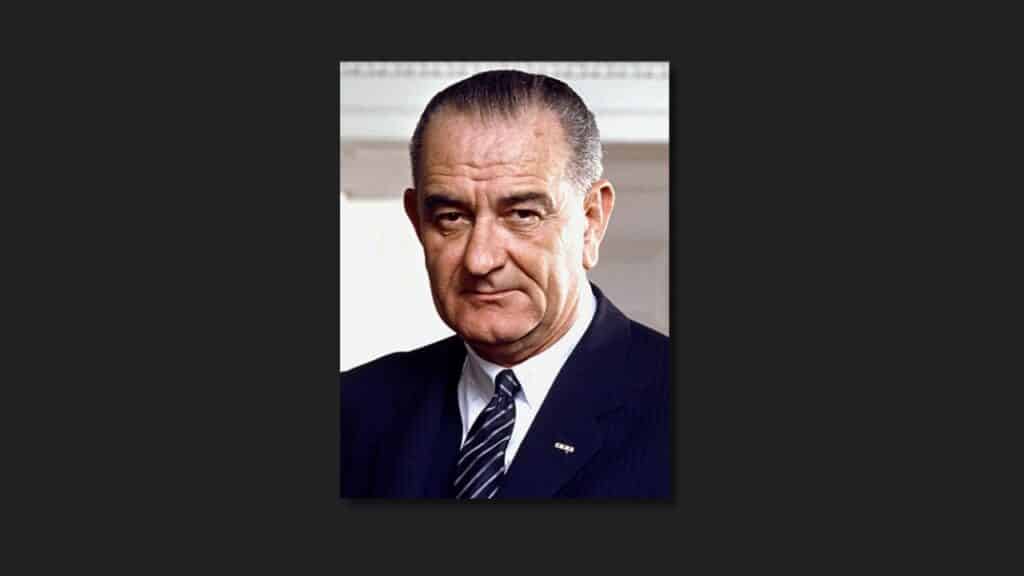 President Lyndon Johnson