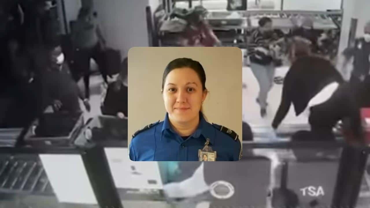 Heroic TSA officer saves baby from choking