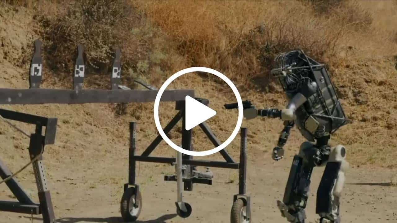 China deploys robots