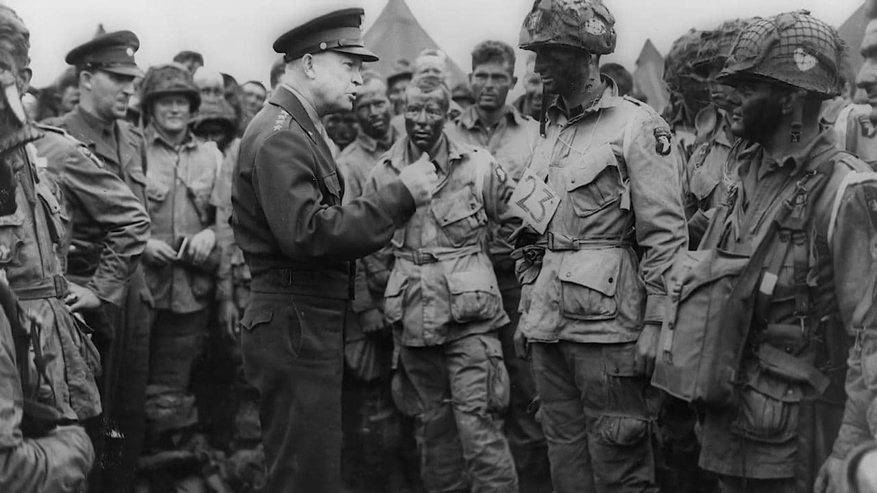 Gen. Eisenhower takes command
