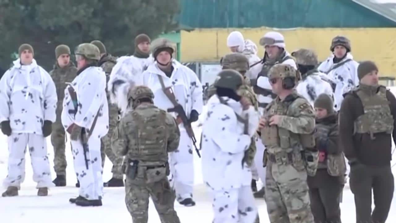 US Troops Aiding Ukraine
