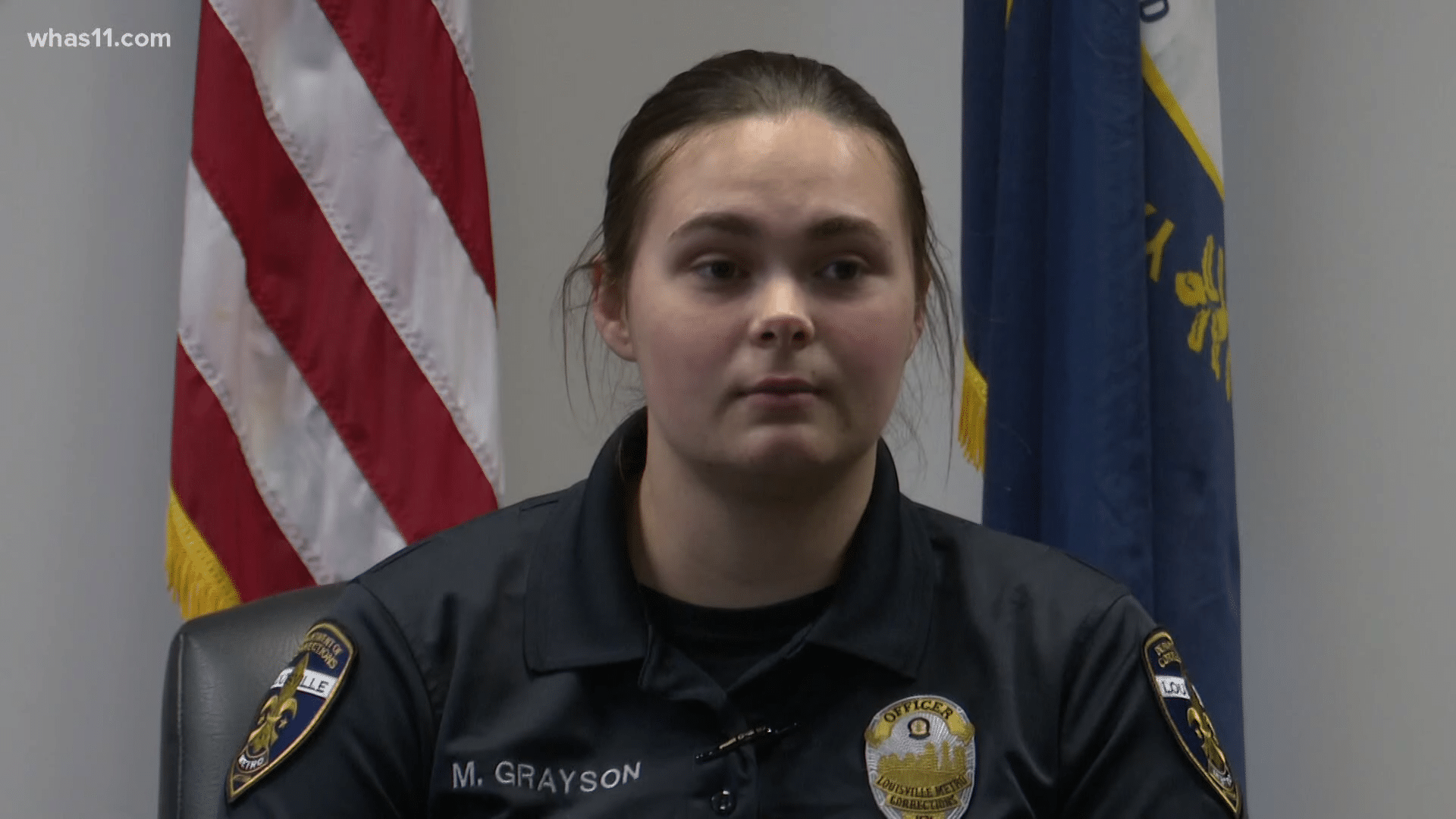 Corrections officer honored for helping mother, child after shooting_ 'I knew I had to do something' 0-6 screenshot