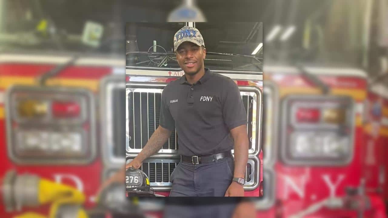 firefighter Stefon Douglas
