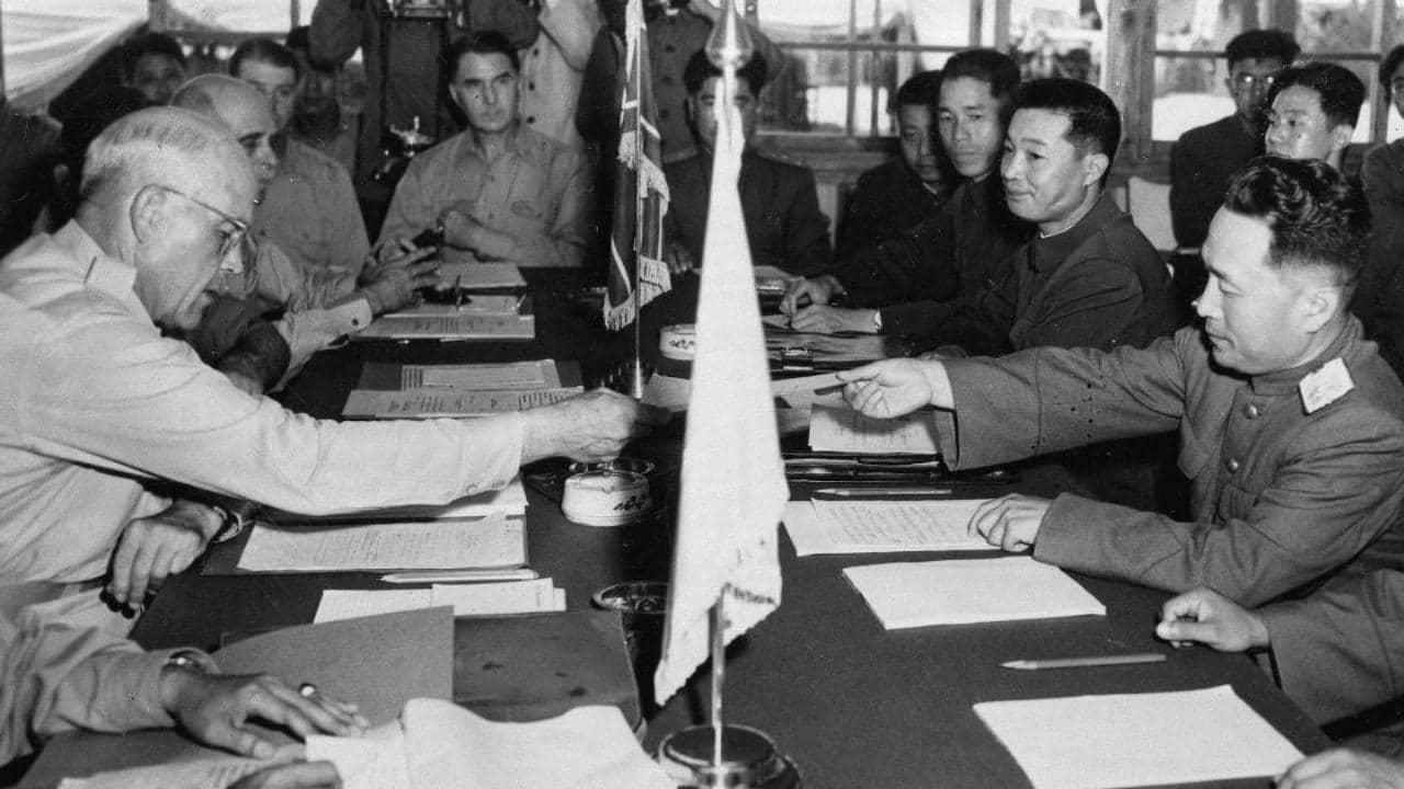 Korean armistice agreement